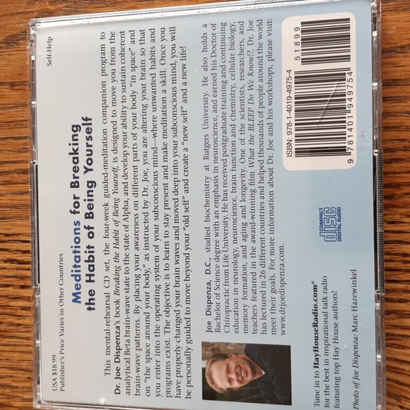 Meditation for Breaking the Habit of Being Yourself by Dr. Joe Dispenza. - Picture 6 of 6